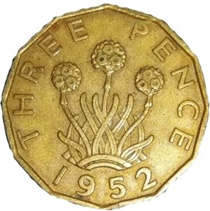 Three Pence 1952