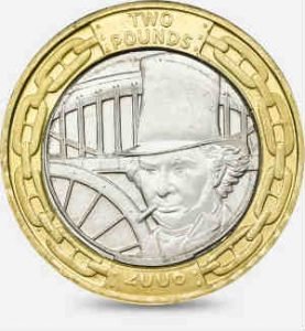 2006 Brunel two pound coin