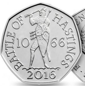 Battle of Hastings 50 pence