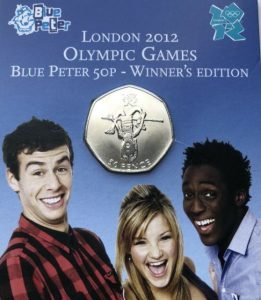 Blue Peter 2009 Olympics 50p