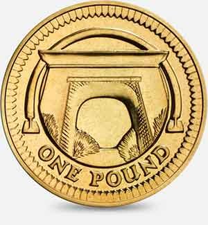 Egyptian Arch Pound Coin