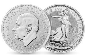 King Charles III coins - silver 1oz coin