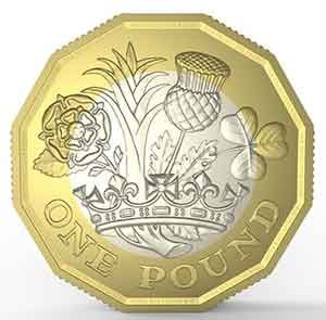 12 sided pound coin