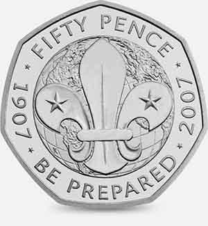 Scouting Be Prepared 50p