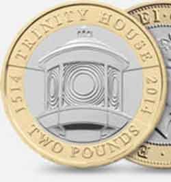 Trinity House 2 Pound Coin