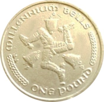 millennium bells pound coin